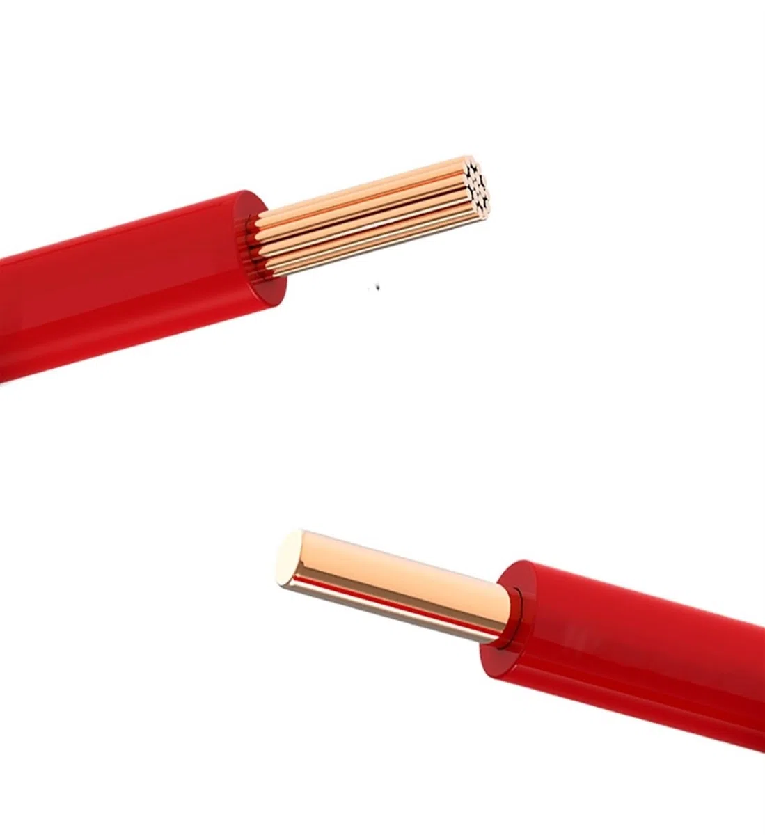 Fil électrique flexible, câble électrique 14 AWG, fil de cuivre massif 220