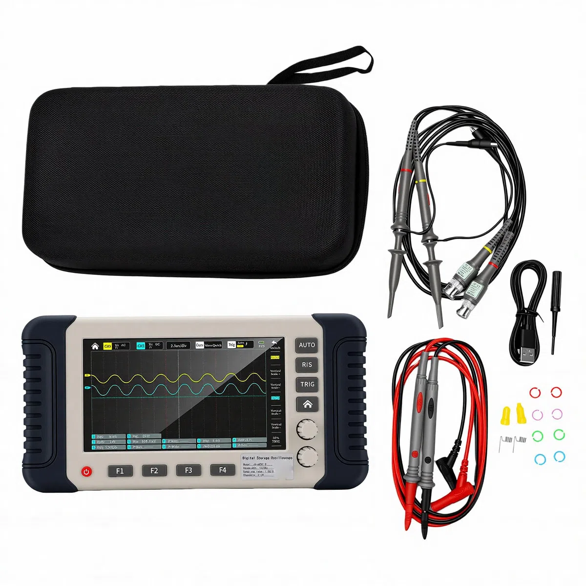 SEAFRONT Oscilloscope Numérique Multifonction, écran Tactile Double