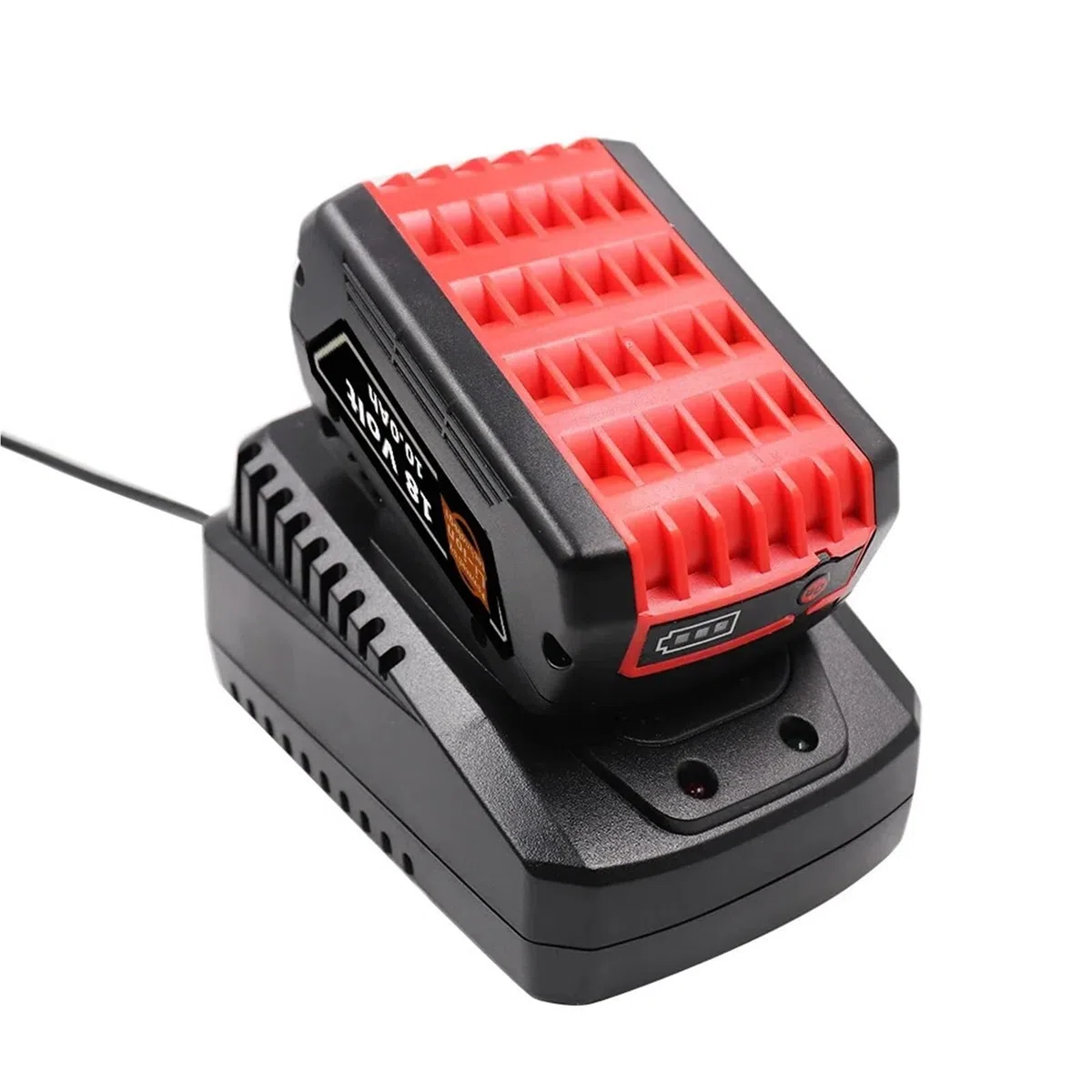 Batterie de Remplacement 18 V 6.0Ah Compatible avec Bosch Professional GBA GBH GSR GSB BAT618 BAT609 BAT620(Battery+Charger)