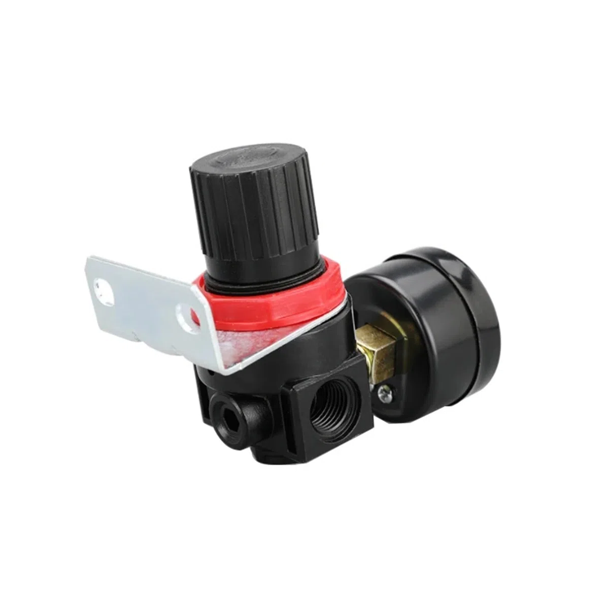 AR2000 1/4 ''contrôle de régulateur de Pression d'air for Les unités de Traitement de régulation de gaz de Pompe de compresseur avec jauge réglable(AR2000 and 6mm)