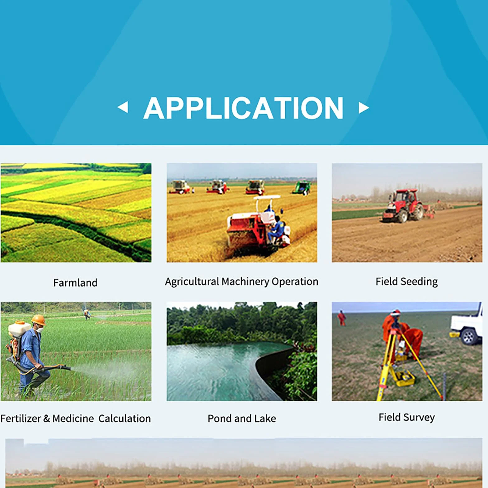 Équipement de surveillance GPS portable de haute précision avec écran LCD de 2,8" pour mesurer la distance dans les zones forestières, agricoles, montagnes, mines et lacs
