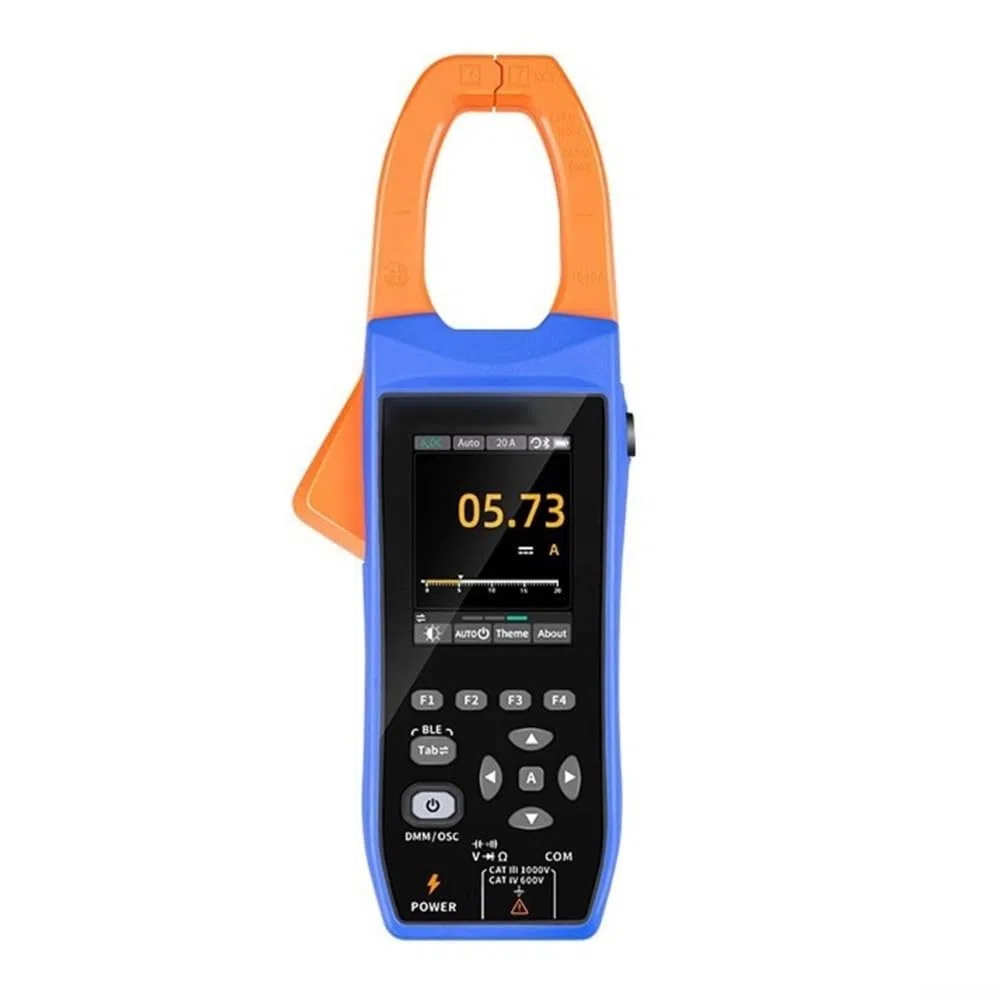 Pince de courant AC/DC 1000 A avec oscilloscope True pour rms AC/DC Pince