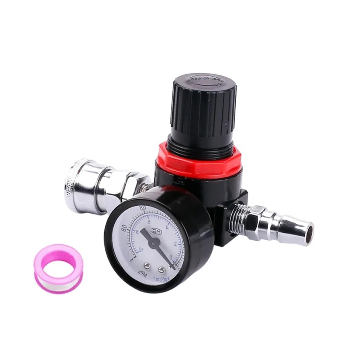 AR2000 1/4 ''contrôle de régulateur de Pression d'air for Les unités de Traitement de régulation de gaz de Pompe de compresseur avec jauge réglable(AR2000 and 6mm)