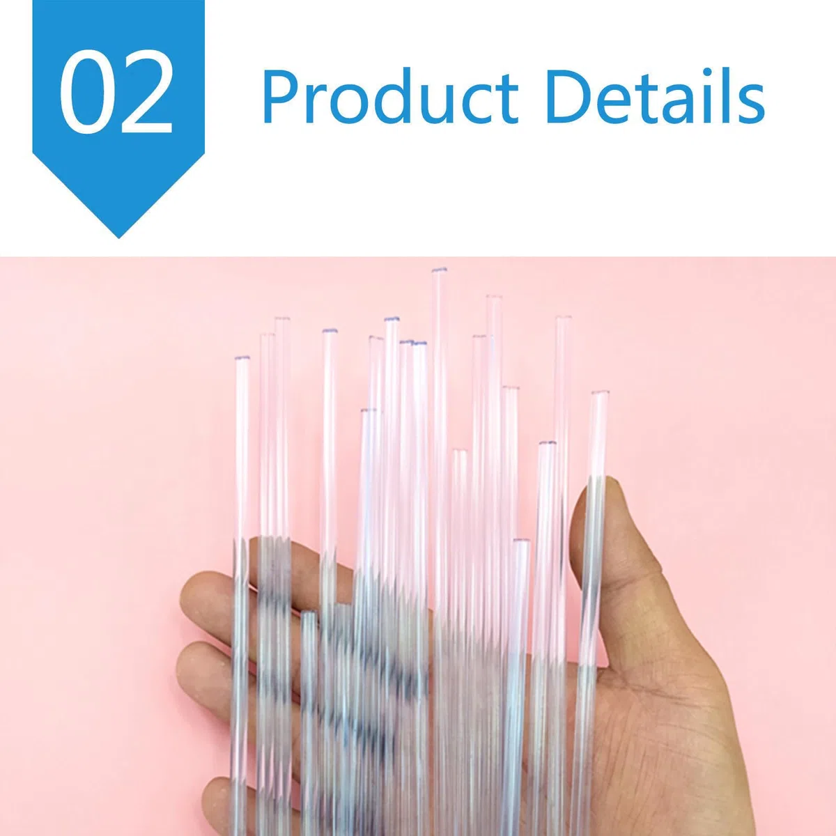 Baguettes de soudure en PVC transparent 1 kg – Baguettes de soudure en plastique UPVC CPVC 5 mm x 2,5 mm x 1,2 m(PVC)