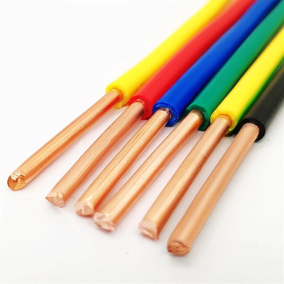 Fil électrique flexible, câble électrique 14 AWG, fil de cuivre massif 220